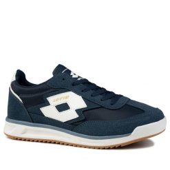 Buty męskie sneakersy sportowe Lotto ATHLEGIC. Białe buty sportowe na co dzień męskie Lotto, z materiału, bez zapięcia, trekkingowe. Za 149.00 zł.