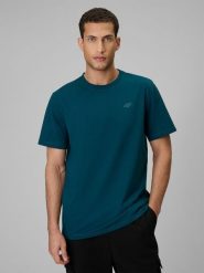 4F T-shirt regular gładki męski (2-pack) - multikolor XXL. T-shirty męskie 4f, m, bez wzorów, z materiału, bez kołnierzyka. Za 119.99 zł.