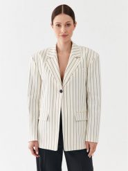 Hugo Marynarka Aeva 50494497 Beżowy Relaxed Fit. Brązowe marynarki i żakiety damskie Hugo, bez wzorów, z bawełny. Za 1,269.00 zł.