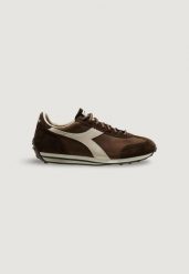 Obuwie sportowe Mężczyzna DIADORA RALLY WAXED. Zielone buty sportowe na co dzień męskie Diadora, z gumy, bez zapięcia, trekkingowe. Za 563.75 zł.