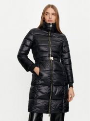 Gaudi Płaszcz zimowy 421BD35006 Czarny Slim Fit. Czarne płaszcze damskie GAUDI, na zimę, bez wzorów, z syntetyku. Za 659.99 zł.