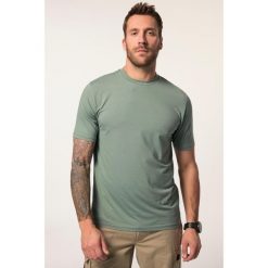 Męski T-shirt rękaw 1/2 okrągły dekolt ochrona UV 50+. Zielone t-shirty męskie JAY-PI, m, bez wzorów, z elastanu, bez kołnierzyka. Za 179.99 zł.