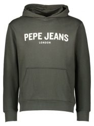 Pepe Jeans Bluza w kolorze ciemnozielonym rozmiar: M. Zielone bluzy z kapturem męskie Pepe Jeans, m, z bawełny. Za 175.67 zł.