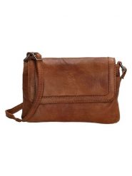 Beagles Skórzana torebka w kolorze jasnobrązowym - 21 x 14 x 1 cm rozmiar: onesize. Brązowe torebki klasyczne damskie Beagles, bez wzorów, z materiału, bez dodatków. Za 95.99 zł.