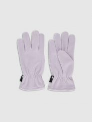 4F Rękawiczki polarowe dziecięce - fioletowe S/M. Fioletowe rękawiczki dziecięce 4f, z polaru, bez ramiączek. Za 39.99 zł.