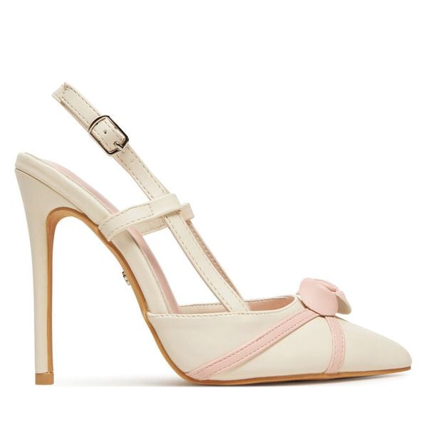 Szpilki DeeZee. Sandały damskie DeeZee, bez wzorów, bez obcasa. Za 139.99 zł.