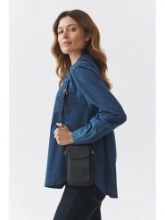 TATUUM Skórzana torebka w kolorze czarnym na telefon - 11,5 x 18 x 4 cm rozmiar: onesize. Czarne torebki klasyczne damskie Tatuum, bez wzorów, z materiału, bez dodatków. Za 203.93 zł.