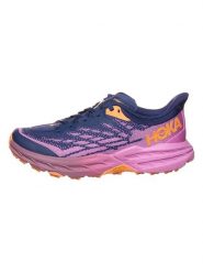 HOKA ONE ONE Buty "Speedgoat 5" w kolorze granatowo-jasnoróżowym do biegania rozmiar: 42. Niebieskie obuwie do biegania damskie Hoka One One. Za 314.01 zł.