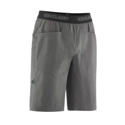 Spodenki wspinaczkowe Edelrid Me Legacy Shorts IV grafitowe L. Szare szorty męskie EDELRID, bez kołnierzyka. Za 168.16 zł.