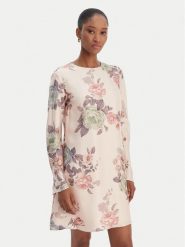 Marella Sukienka codzienna Samba 2613221171 Beżowy Regular Fit. Brązowe sukienki damskie Marella, na co dzień, bez wzorów, z jedwabiu, bez kołnierzyka, bez ramiączek, proste. Za 1,359.00 zł.