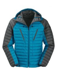 Maul Sport Kurtka pikowana "Kühtai" w kolorze szaro-turkusowym rozmiar: 50. Niebieskie kurtki treningowe męskie Maul Sport, bez wzorów. Za 491.99 zł.