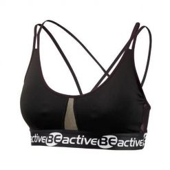 Beco Beactive Top Bikini | Czarny. Czarne bikini damskie 47 Brand, s, bez wzorów, z elastanu, bez ramiączek. Za 226.99 zł.