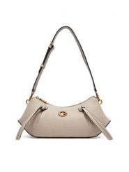 Guess Torebka Allegra HWBG22 37180 Beżowy. Brązowe torebki klasyczne damskie Guess, z aplikacjami, ze skóry, bez dodatków. Za 544.99 zł.