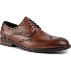 Półbuty WITTCHEN - 89-M-503-4 Brązowy. Brązowe buty wizytowe męskie Wittchen, z materiału, bez zapięcia. Za 479.00 zł.