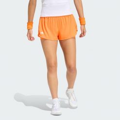 Szorty Tennis Climacool 2In1 Match. Brązowe szorty damskie Adidas, bez wzorów, sportowe. Za 239.00 zł.