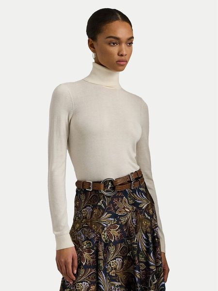 Lauren Ralph Lauren Golf 200940470001 Écru Slim Fit. Golfy damskie Lauren Ralph Lauren, xs, bez wzorów, z jedwabiu, bez ramiączek. Za 419.99 zł.