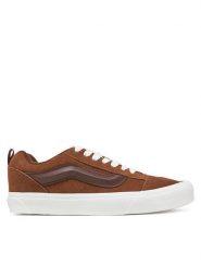 Vans Tenisówki Knu Skool VN000D6CDFM1 Brązowy. Brązowe trampki i tenisówki męskie Vans, bez wzorów, ze skóry, bez zapięcia. Za 239.99 zł.