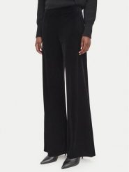 Marella Spodnie materiałowe Lcinto 2623786022 Czarny Wide Leg. Czarne spodnie materiałowe damskie Marella, bez wzorów, z materiału. Za 849.99 zł.