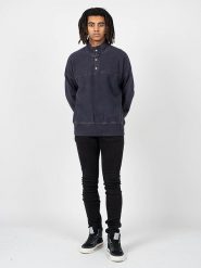 Champion Bluza | 216490 | Mężczyzna | Granatowy. Niebieskie bluzy bez kaptura męskie CHAMPION, m, z bawełny. W wyprzedaży za 219.00 zł.