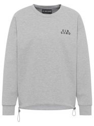 ELBSAND Bluza "Caris" w kolorze szarym rozmiar: M. Szare bluzy bez kaptura damskie ELBSAND, m, z bawełny. Za 165.99 zł.