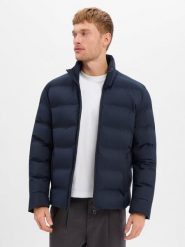 Nils Sundström kurtka puchowa Mężczyźni niebieski, XXL. Niebieskie kurtki męskie Nils Sundström, m, bez wzorów, z puchu, bez kaptura. Za 399.95 zł.