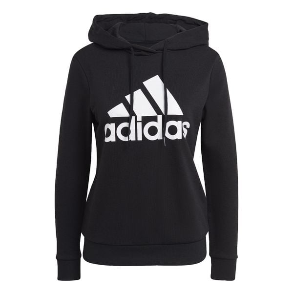 Damska bluza z kapturem adidas Essentials Relaxed Logo. Białe bluzy sportowe damskie Adidas, xs, bez wzorów, bez ramiączek, z kapturem. Za 235.65 zł.