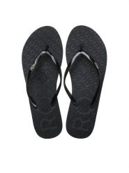 Roxy Japonki ARJL100873 Czarny. Czarne klapki damskie Roxy, bez wzorów, z tworzywa sztucznego, bez obcasa. Za 59.99 zł.