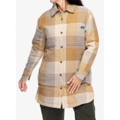 Kurtka damska Kavu Ivywood. Brązowe kurtki damskie KAVU, bez wzorów, bez kaptura. Za 297.99 zł.
