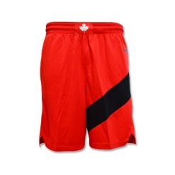 Spodenki Nike Toronto Raptors Swingman Shorts Road University. Czerwone szorty damskie Nike, bez wzorów, sportowe. Za 201.00 zł.