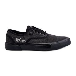 Trampki Męskie Lee Cooper LCW-24-02-2150 Czarne. Czarne trampki i tenisówki męskie bez wzorów, z gumy, bez zapięcia. Za 205.59 zł.