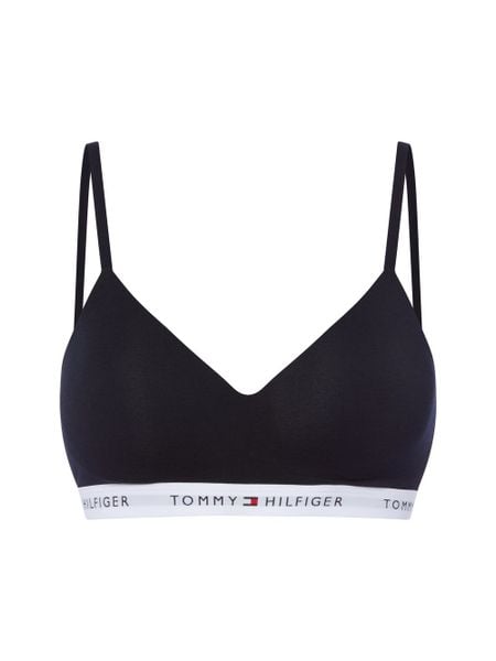 Tommy Hilfiger Biustonosz - usztywniany Kobiety niebieski, MD. Niebieskie biustonosze Tommy Hilfiger, bez wzorów, z dżerseju. Za 139.95 zł.