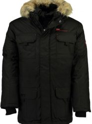 Geographical Norway Parka "Arsenal" w kolorze czarnym rozmiar: S. Czarne parki męskie Geographical Norway, s, bez wzorów. Za 176.50 zł.