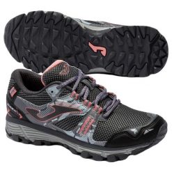 Buty damskie sportowe Joma TK.Shock do biegania w terenie. Szare obuwie do biegania damskie Joma. Za 260.95 zł.