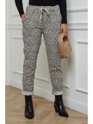 L'armoire de Suzette Spodnie w kolorze beżowym rozmiar: 38/40. Brązowe spodnie materiałowe damskie L'armoire de Suzette, bez wzorów, z materiału, klasyczne, z standardowym stanem. Za 144.24 zł.