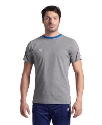 Koszulka męska Arena T-Shirt Team OG. Szare t-shirty męskie Arena, m, bez wzorów, z materiału, bez kołnierzyka. Za 129.00 zł.