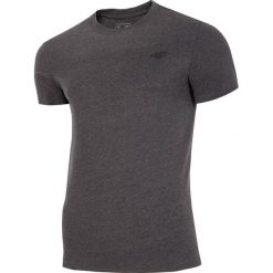 T-shirt męski TSM300 - ciemny szary melanż. Szare t-shirty męskie 4f, m, bez wzorów, bez kołnierzyka. Za 39.99 zł.