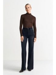 Rich & Royal Koszulka w kolorze brązowym rozmiar: L. Brązowe bluzki damskie Rich & Royal, l, bez wzorów, bez kołnierzyka, bez ramiączek. Za 134.95 zł.