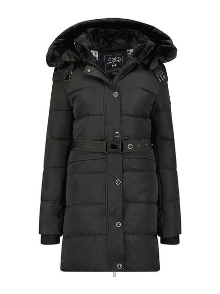 Canadian Peak Płaszcz zimowy "Bettineak" w kolorze czarnym rozmiar: 3XL. Czarne płaszcze damskie Canadian Peak, na zimę, xl, bez wzorów, z puchu. Za 414.33 zł.