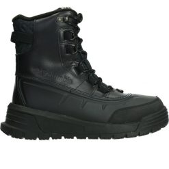 Buty turystyczne zimowe męskie Columbia Bugaboot Celsius. Czarne buty trekkingowe męskie Columbia, na zimę, bez zapięcia, trekkingowe. Za 627.99 zł.