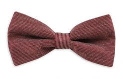 Bladoczerwona Mucha Alties, Męska. Czerwone krawaty i muchy męskie Alties, bez wzorów, eleganckie. Za 54.00 zł.
