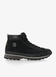 Buty outdoor męskie Lomer Bio Naturale Mid MTX. Czarne buty trekkingowe męskie LOMER, z gumy, przed kolano, bez zapięcia, outdoorowe. Za 879.99 zł.