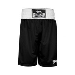Amatorskie spodenki bokserskie Lonsdale Trunk. Czarne szorty męskie Lonsdale, bez kołnierzyka. Za 188.00 zł.