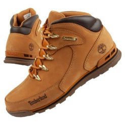 Buty Timberland Euro Rock M TB06164R231 brązowe. Brązowe buty sportowe na co dzień męskie na zimę, ze skóry, bez zapięcia, trekkingowe. Za 758.71 zł.