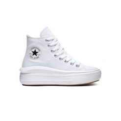 Trampki damskie Converse Chuck Taylor All Star Move Platform Hi. Białe trampki i tenisówki damskie Converse, bez wzorów. Za 378.10 zł.