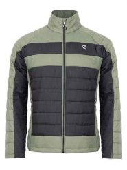 Dare 2b Kurtka pikowana "Descending II" w kolorze oliwkowo-czarnym rozmiar: L. Brązowe kurtki męskie Dare 2b, l, bez wzorów, bez kaptura. Za 178.37 zł.