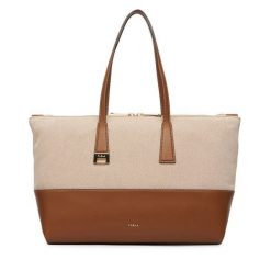 Torebka Furla. Brązowe torebki klasyczne damskie Furla, bez wzorów, bez dodatków. Za 1,479.00 zł.