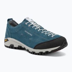 Buty trekkingowe Kimberfeel Chogori 2. Zielone buty trekkingowe męskie Kimberfeel, ze skóry, bez zapięcia, trekkingowe. Za 409.99 zł.