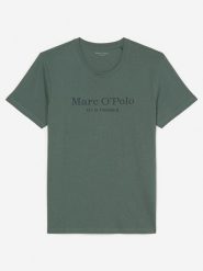 Marc O´Polo Bodywear Koszulka w kolorze zielonym rozmiar: XL. Brązowe koszulki polo męskie xl, bez wzorów, z bawełny, bez ramiączek. Za 61.75 zł.