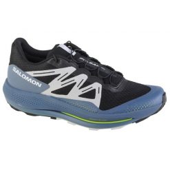 Buty Salomon Pulsar Trail M 472100 czarne. Czarne buty fitness męskie z materiału, bez zapięcia, na fitness i siłownię. Za 702.66 zł.