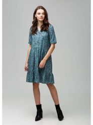 4funkyflavours Sukienka "Wildfires" w kolorze niebieskim rozmiar: L. Niebieskie sukienki damskie 4funkyflavours, l, bez wzorów, z wiskozy, bez kołnierzyka, bez ramiączek, mini. Za 163.26 zł.